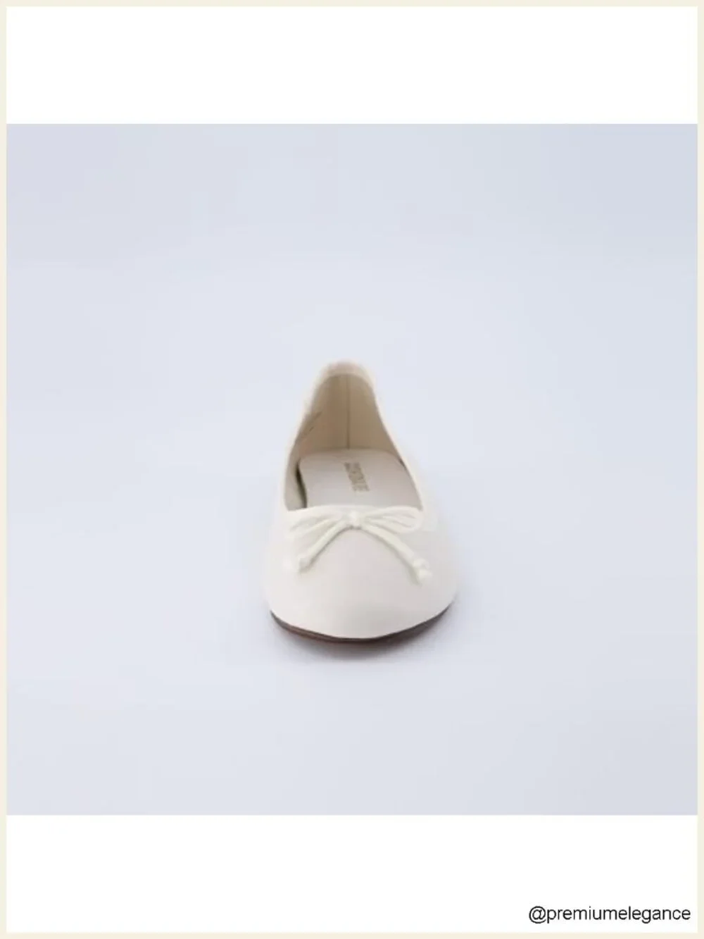 Memory Foam Ballet Flats, Round Toe Mary Jane with Bow Detail, Vegan Leather
